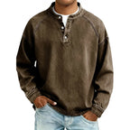 Thomas™ | Vintage Long sleeve Button up