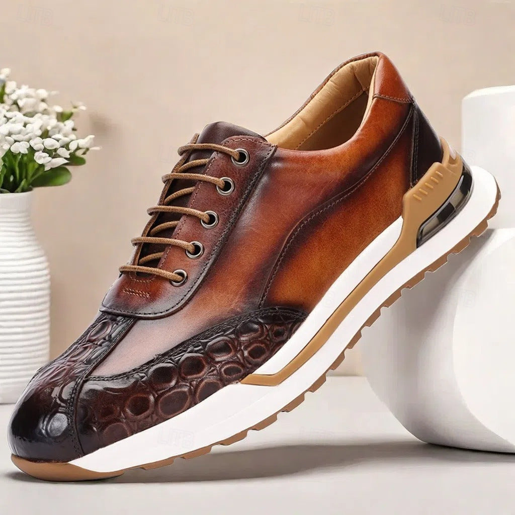 The Vernon™| Leather Sneakers