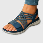 Monica™ | Cross-Strap Sandal