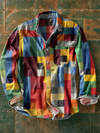 Davie™ | Coloured Plaid Button-Up