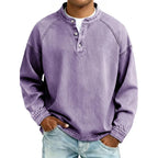 Thomas™ | Vintage Long sleeve Button up