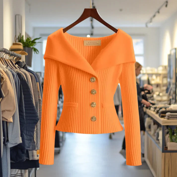 Noelle™ | Luxe Ribbed Cardigan