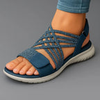 Monica™ | Cross-Strap Sandal