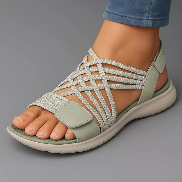 Monica™ | Cross-Strap Sandal