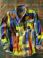 Davie™ | Coloured Plaid Button-Up