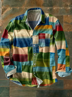 Davie™ | Coloured Plaid Button-Up