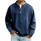Thomas™ | Vintage Long sleeve Button up