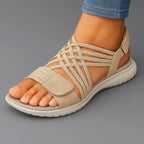 Monica™ | Cross-Strap Sandal