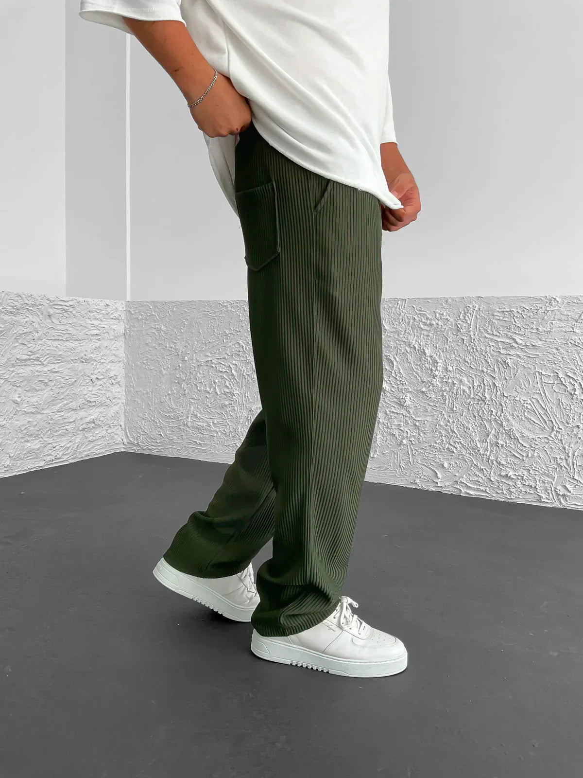 The Ribbed™ |  Relaxed Fit Trousers