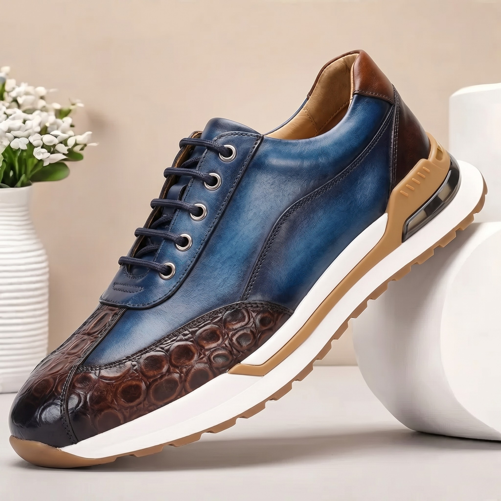The Vernon™| Leather Sneakers