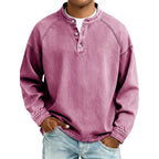 Thomas™ | Vintage Long sleeve Button up