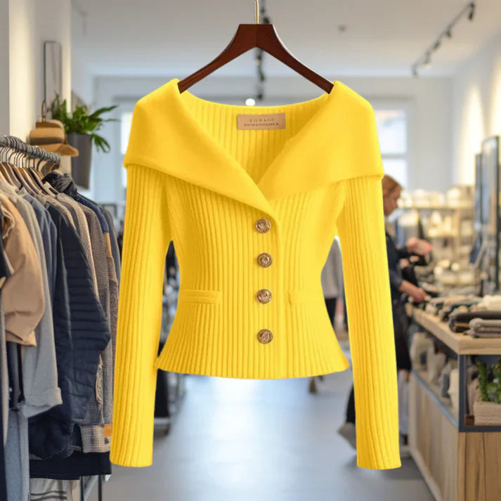 Noelle™ | Luxe Ribbed Cardigan