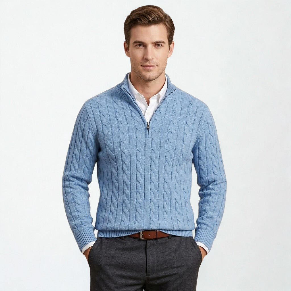 The Sterling™ Cable Quarter-Zip