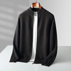 Mason™ | Refined Wool Zip Cardigan