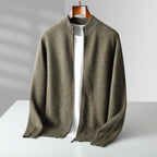 Mason™ | Refined Wool Zip Cardigan