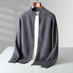 Mason™ | Refined Wool Zip Cardigan