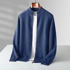 Mason™ | Refined Wool Zip Cardigan