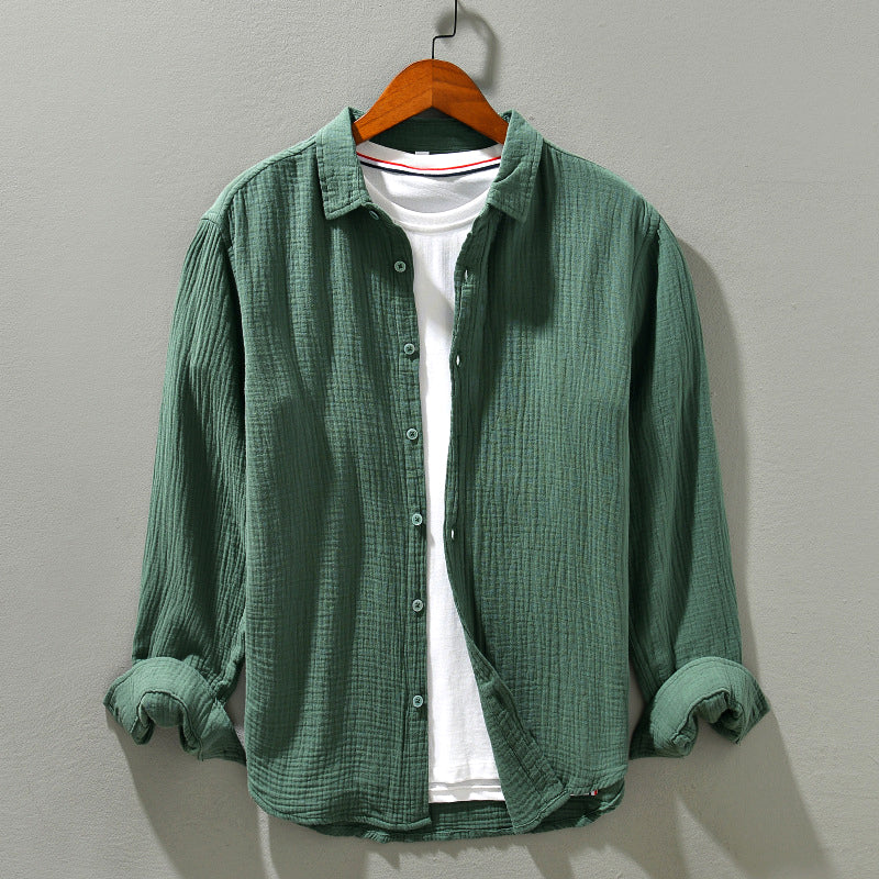 Amalfi Woven Cotton Shirt