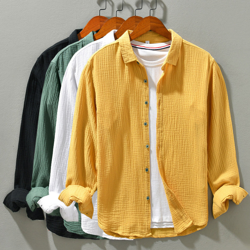 Amalfi Woven Cotton Shirt