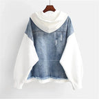 Emilie Denim Hoodie