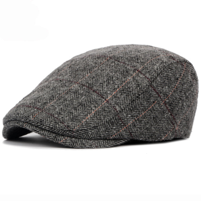 Terry™ Pinstripe Herringbone Beret