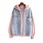 Emilie Denim Hoodie