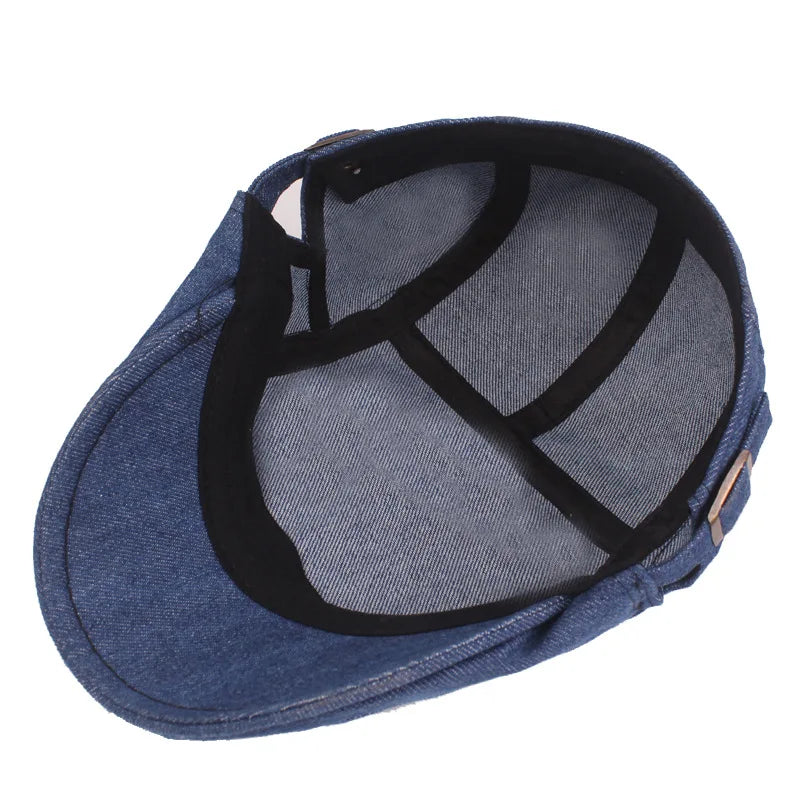 Reid™ Raw Denim Beret