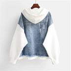 Emilie Denim Hoodie