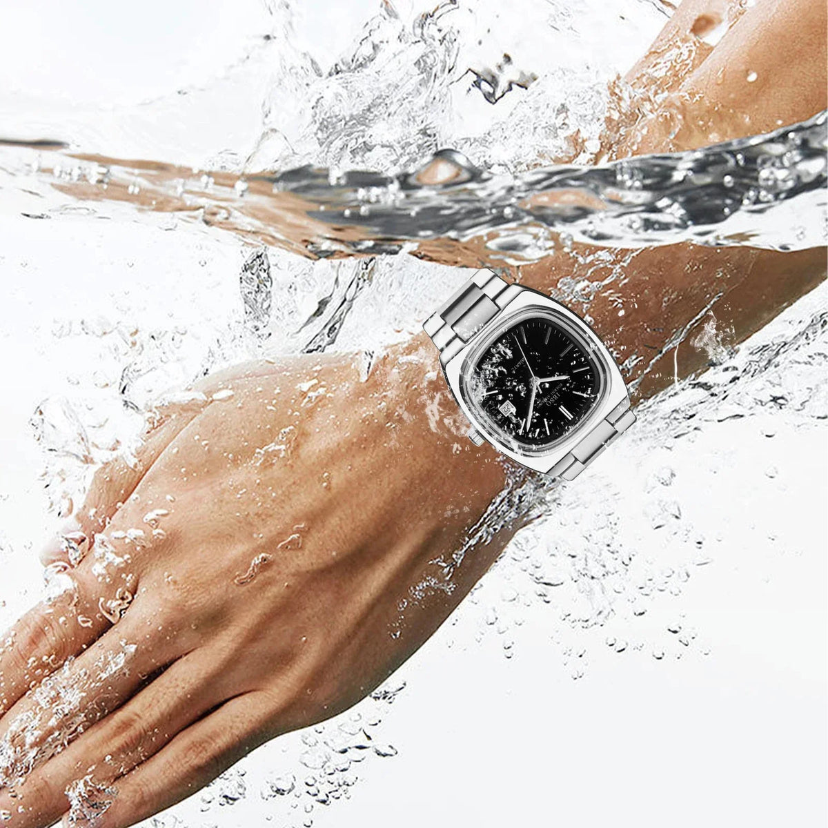 Riviera Steel Watch