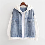Emilie Denim Hoodie