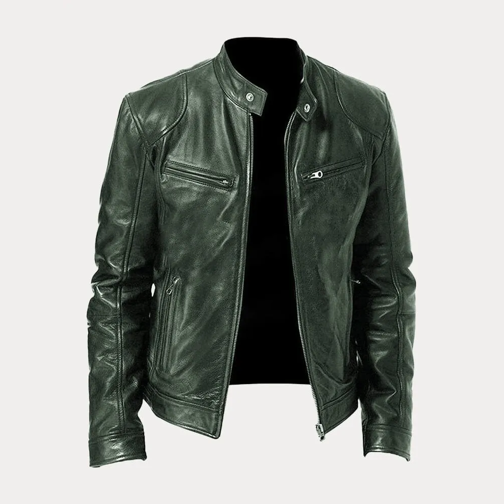 The Roger™ | Leather Jacket