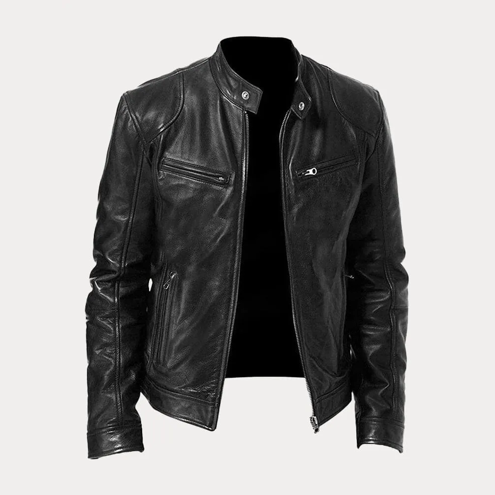 The Roger™ | Leather Jacket