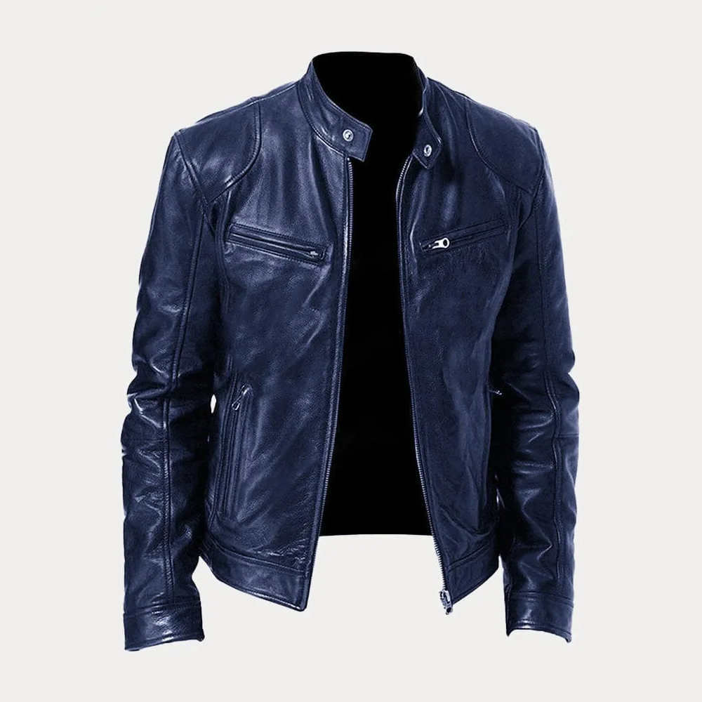 The Roger™ | Leather Jacket