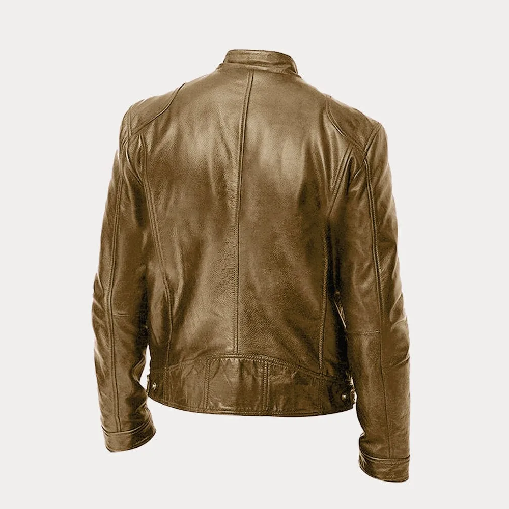 The Roger™ | Leather Jacket