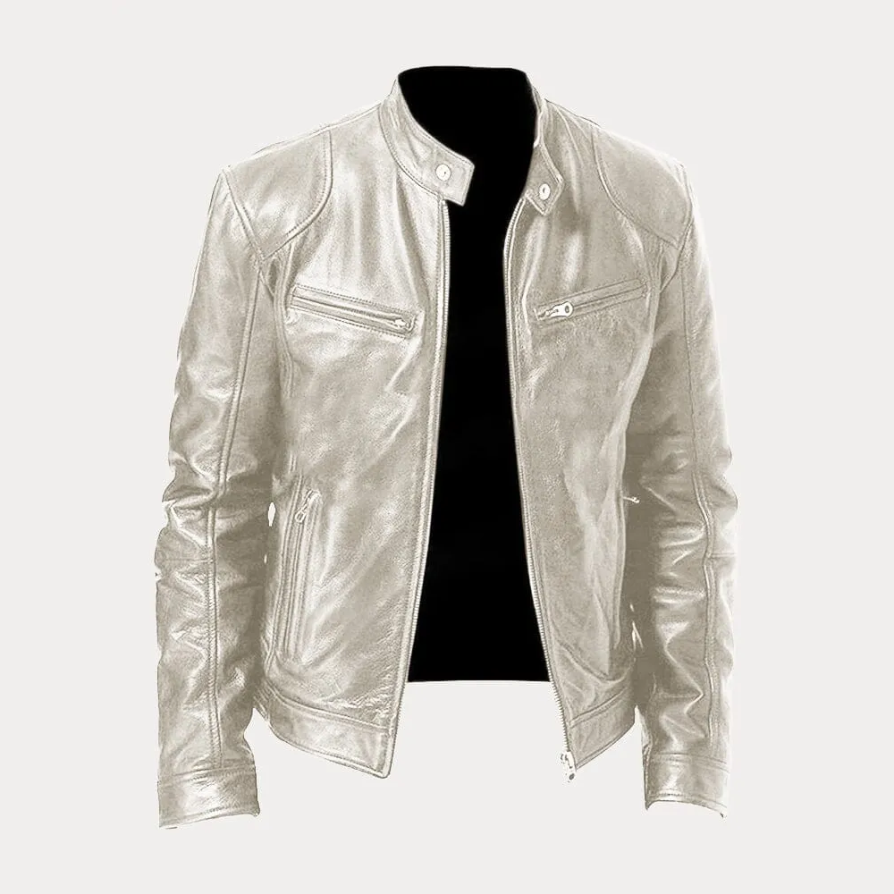 The Roger™ | Leather Jacket
