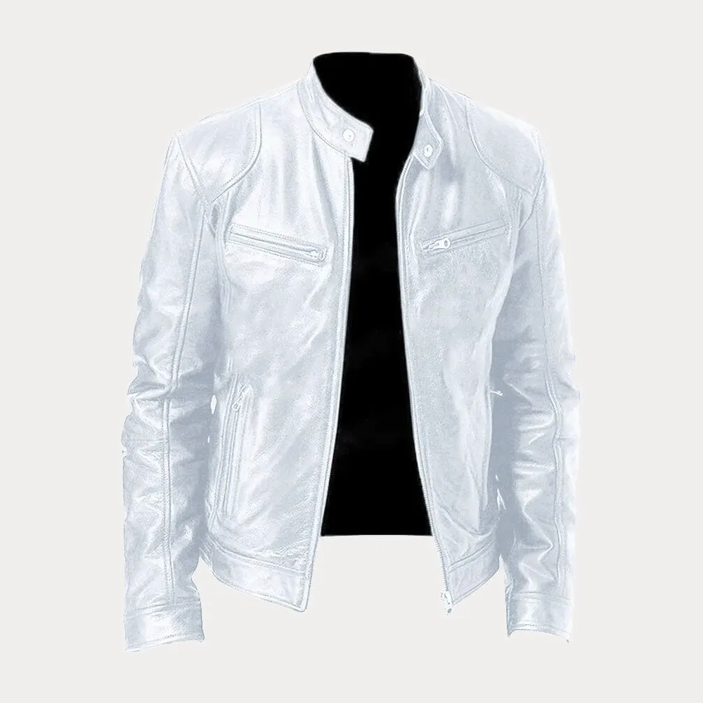 The Roger™ | Leather Jacket