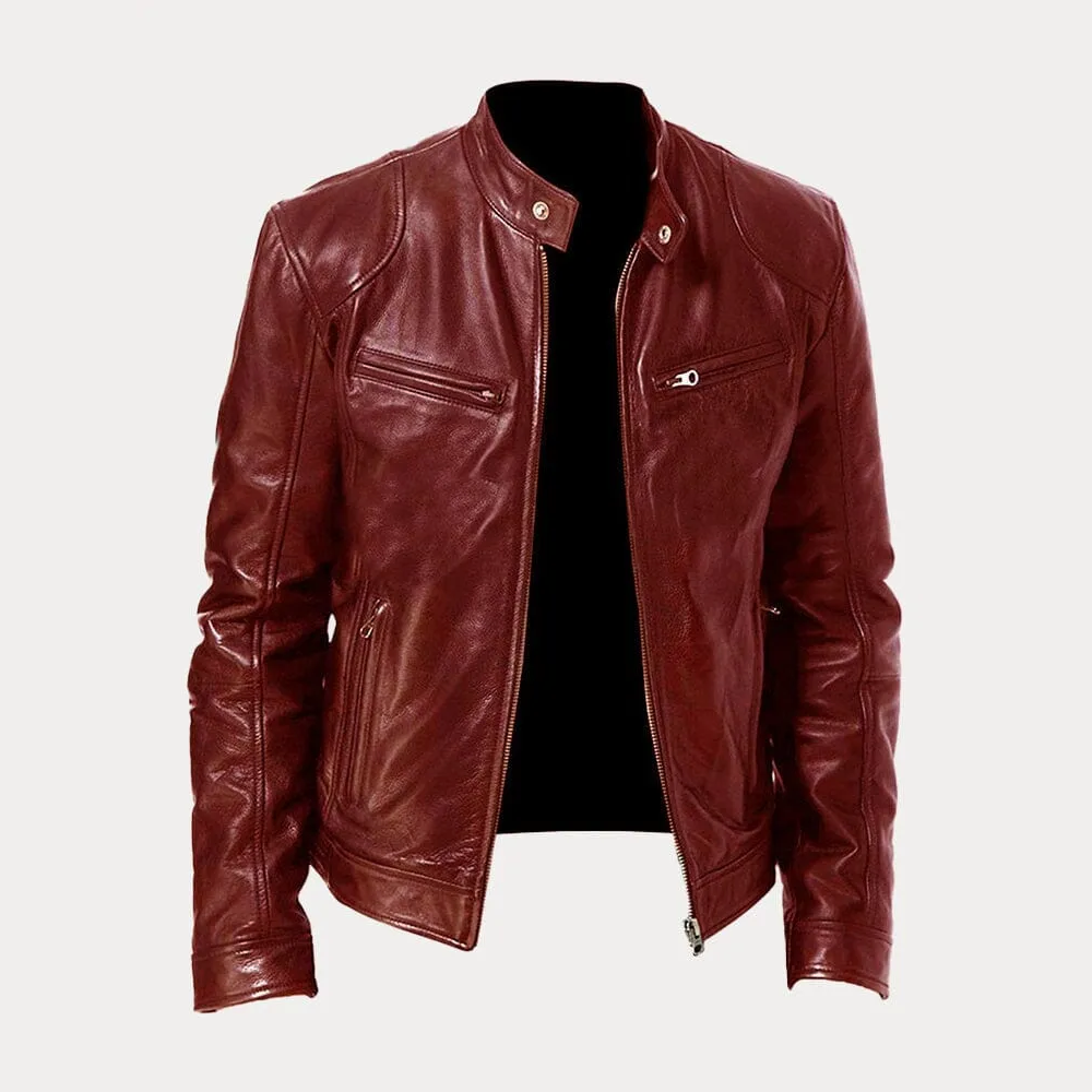 The Roger™ | Leather Jacket