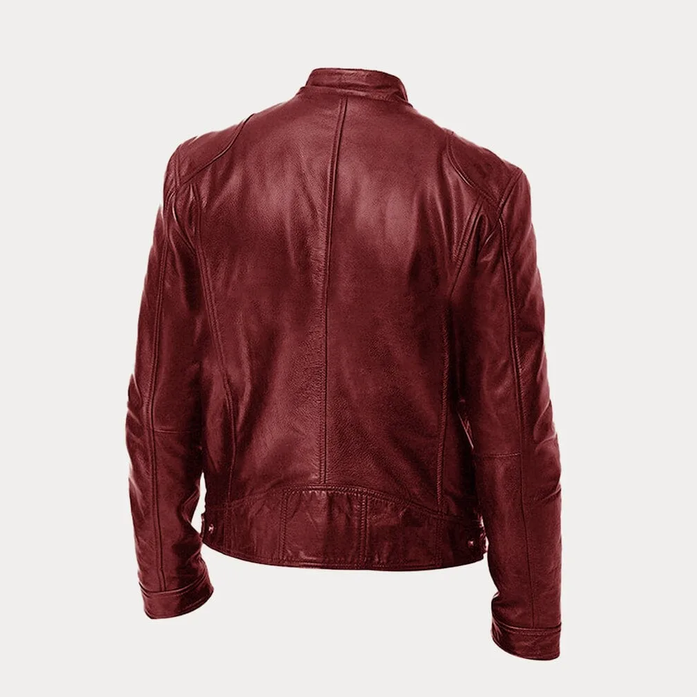 The Roger™ | Leather Jacket