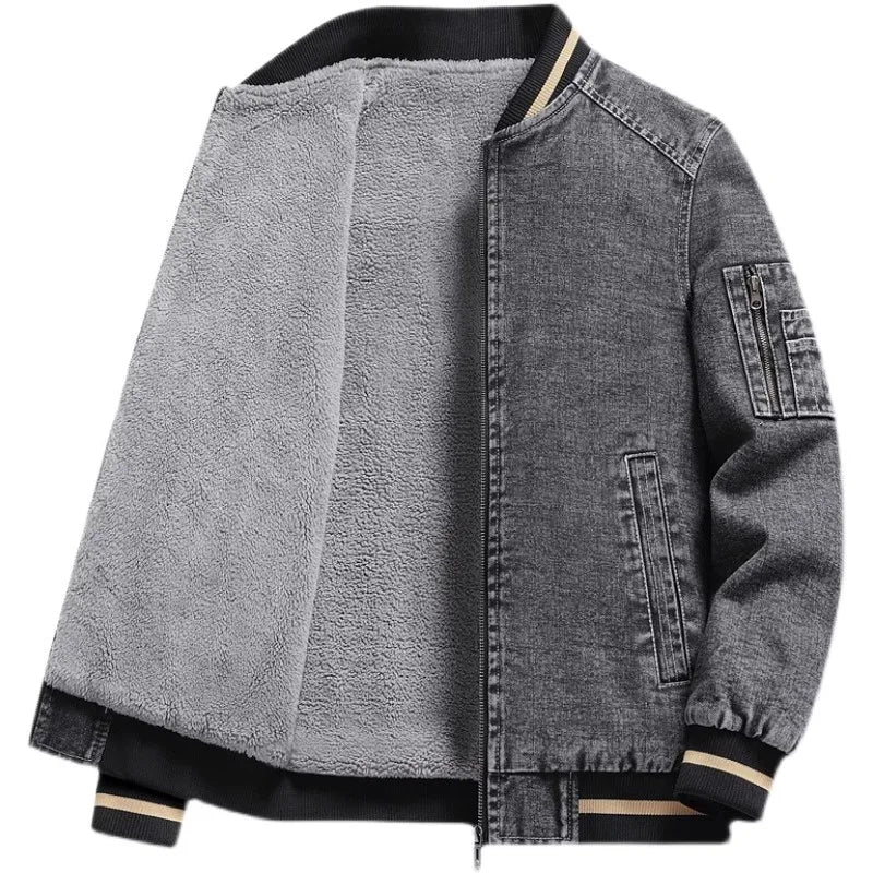 Aspen Denim Bomber