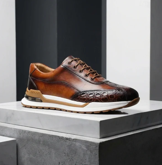 The Vernon™| Leather Sneakers