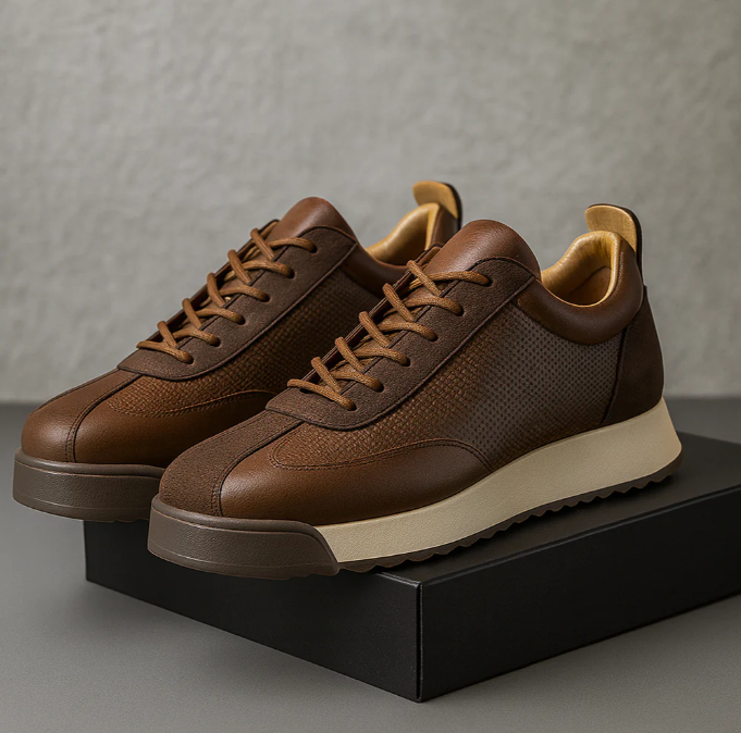 The Highwood™| Leather Sneakers