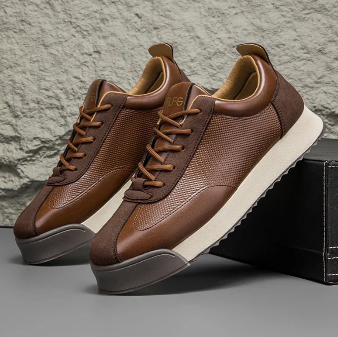 The Highwood™| Leather Sneakers