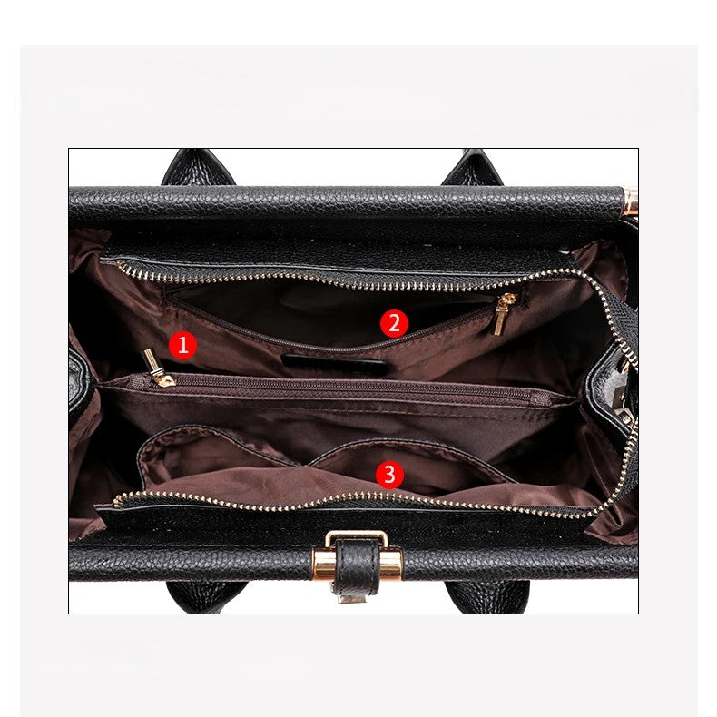 Milano Croc Leather Bag