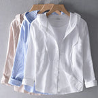 Celeste™ | Lightweight Hooded Blouse