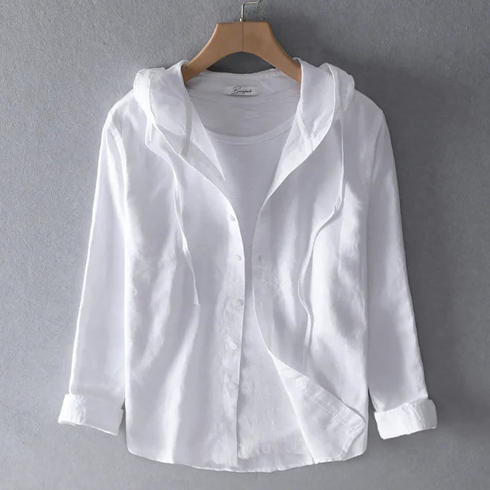 Celeste™ | Lightweight Hooded Blouse