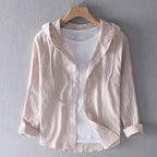Celeste™ | Lightweight Hooded Blouse