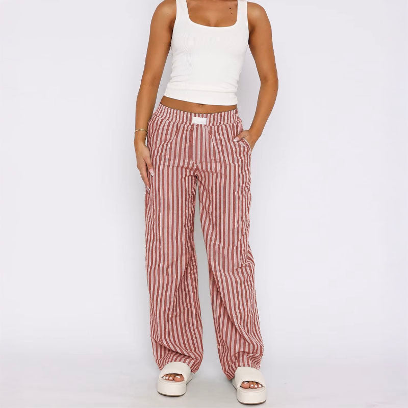 Amalfi Pinstripe Trousers