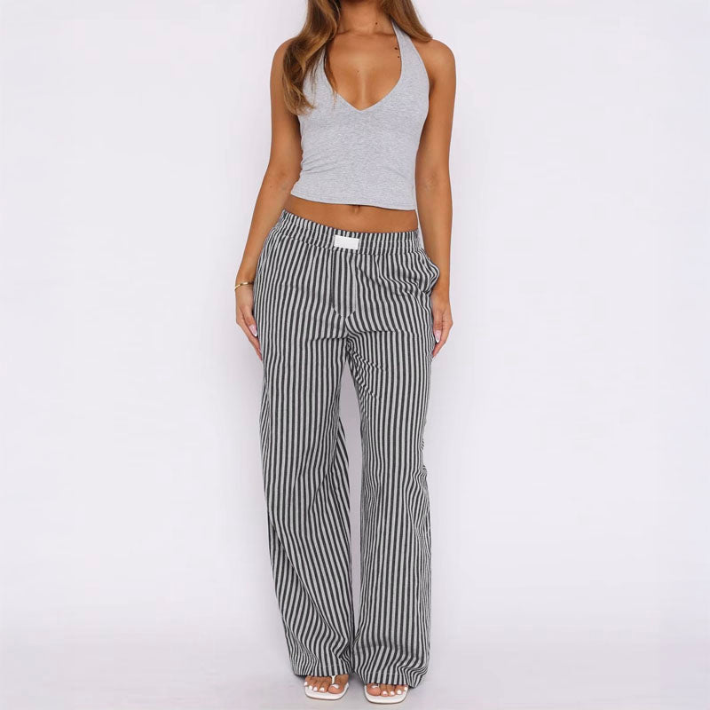 Amalfi Pinstripe Trousers