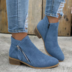 Jenna™| Elegant Zipper Shoes