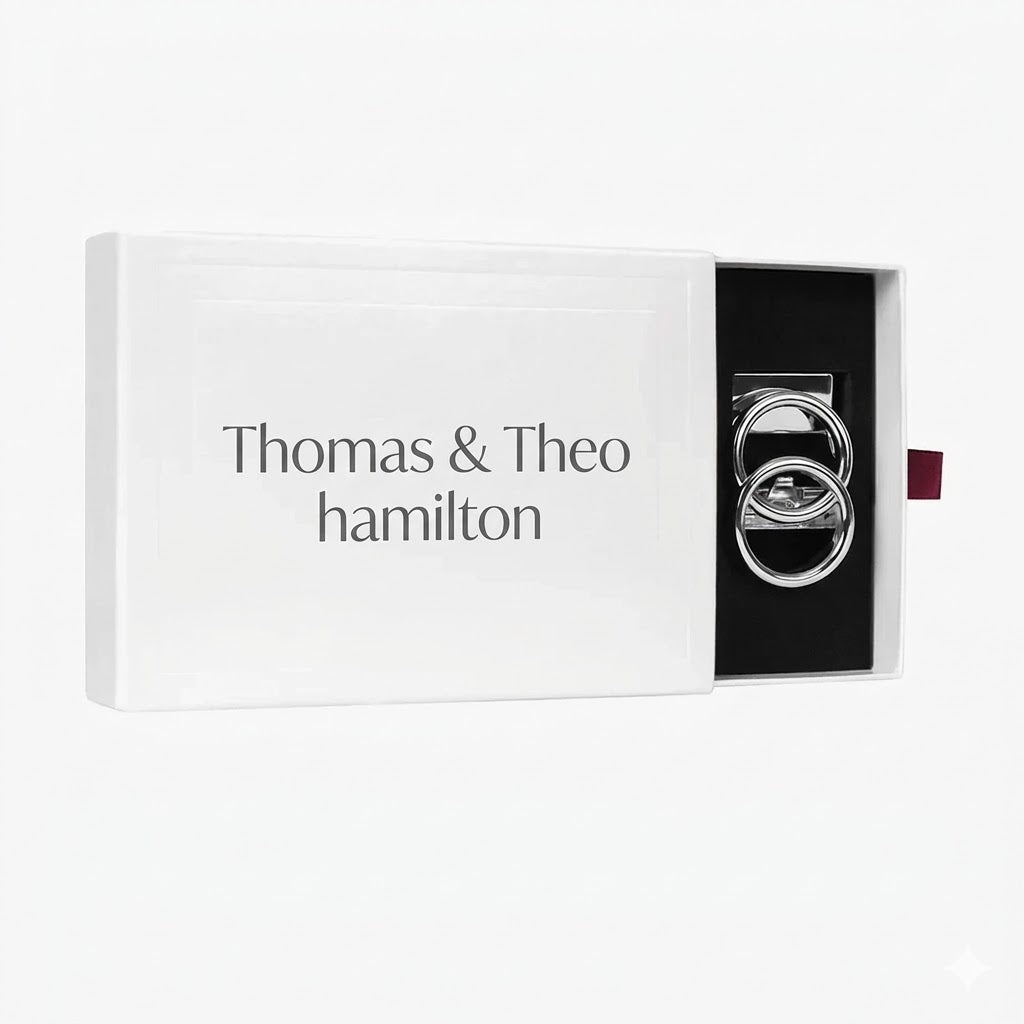 The Olivia™ Double-Ring Belt - Black